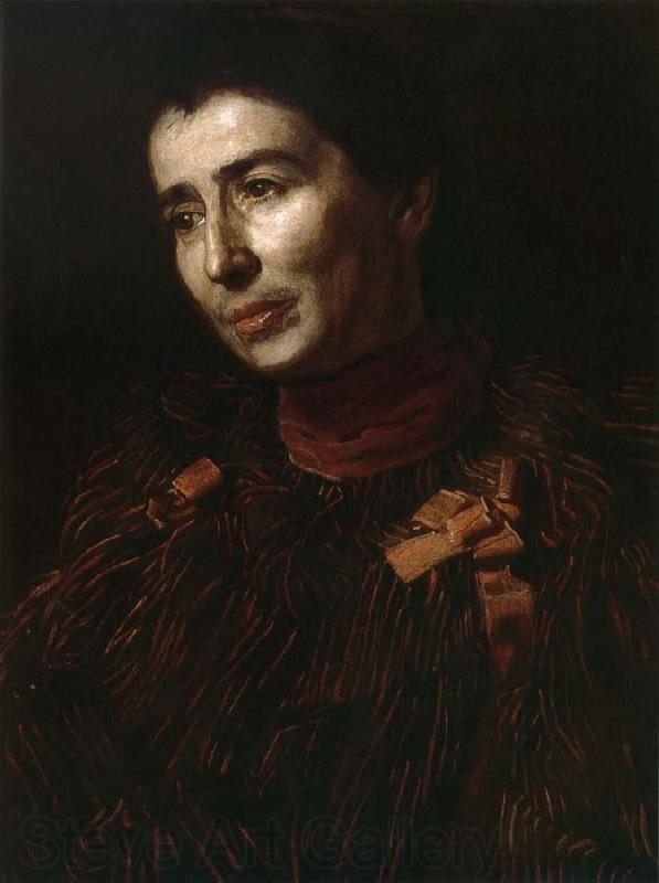 Thomas Eakins The Portrait of Mary France oil painting art